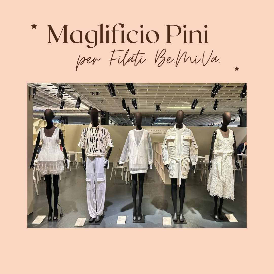 Les 5 looks de Maglificio Pini pour Be.Mi.Va à Pitti Filati 96